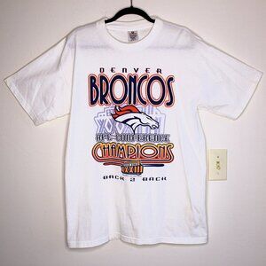 NWOT Denver Broncos AFC Conference Champs Large T-shirt Miro Classics Tee